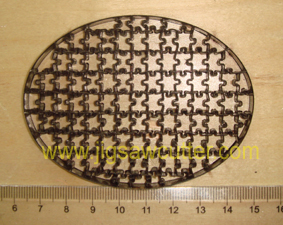 tiny oval shape puzzle dies